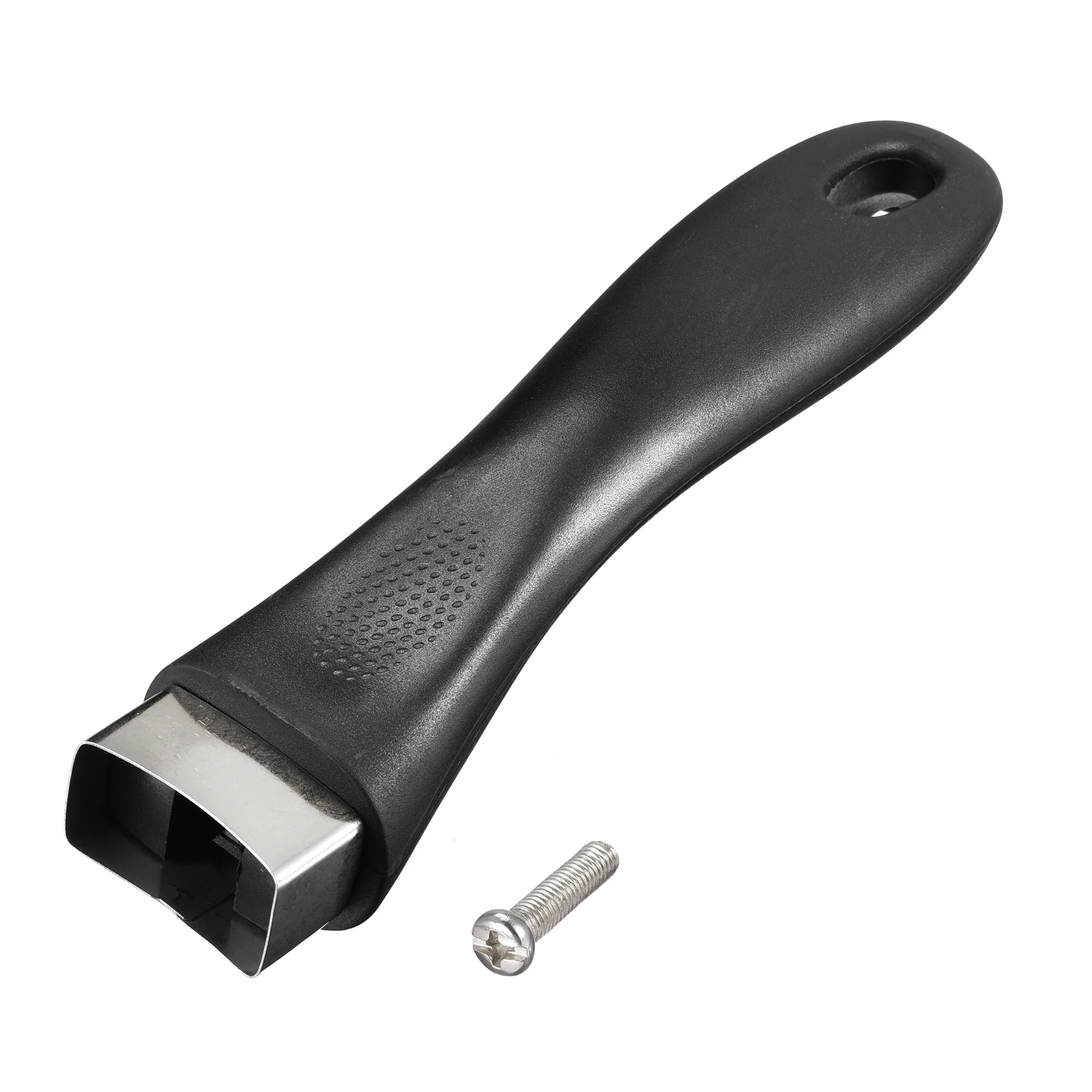 

Кухонная посуда Uxcell, сменная ручка, черная, 6,5 дюйма, с винтом, антипригарная, кастрюля, сковорода, ручка из нержавеющей стали