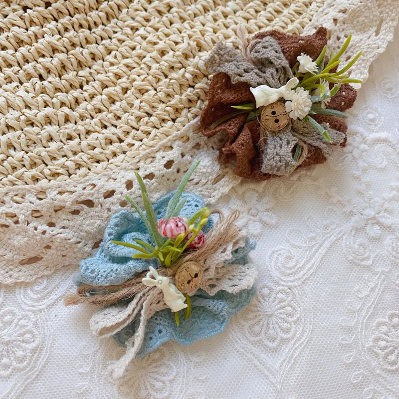 Женская брошь в винтажном стиле цвет ассортименте