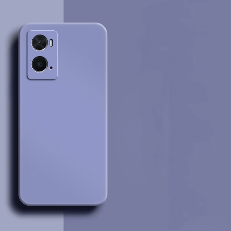 Чехол для OPPO A96 4G 6 59 дюйма оригинальный противоударный бампер из жидкого силикона