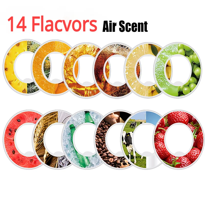 

3Pcs Scented Pods 14 Flavors Pods Air Scent Water Bottle 0 Sugar Fruit Flavour Up Tritan Plastic Water Drink Bottle for Everyone