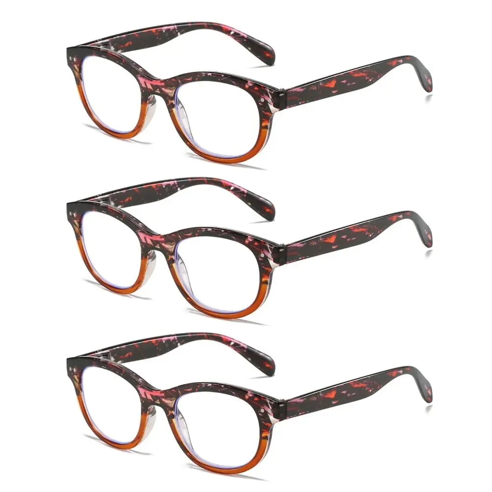 

Очки для чтения для мужчин и женщин, винтажные портативные элегантные аксессуары с защитой от синего света, с ультратонкой оправой