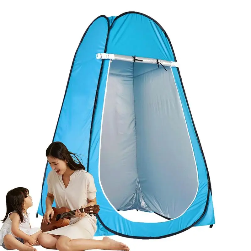 

Privacy Shower Tent Portable Camp Toilet Up Privacy Tents Multipurpose Foldable Rain Shelter Single Changing Room Tent For