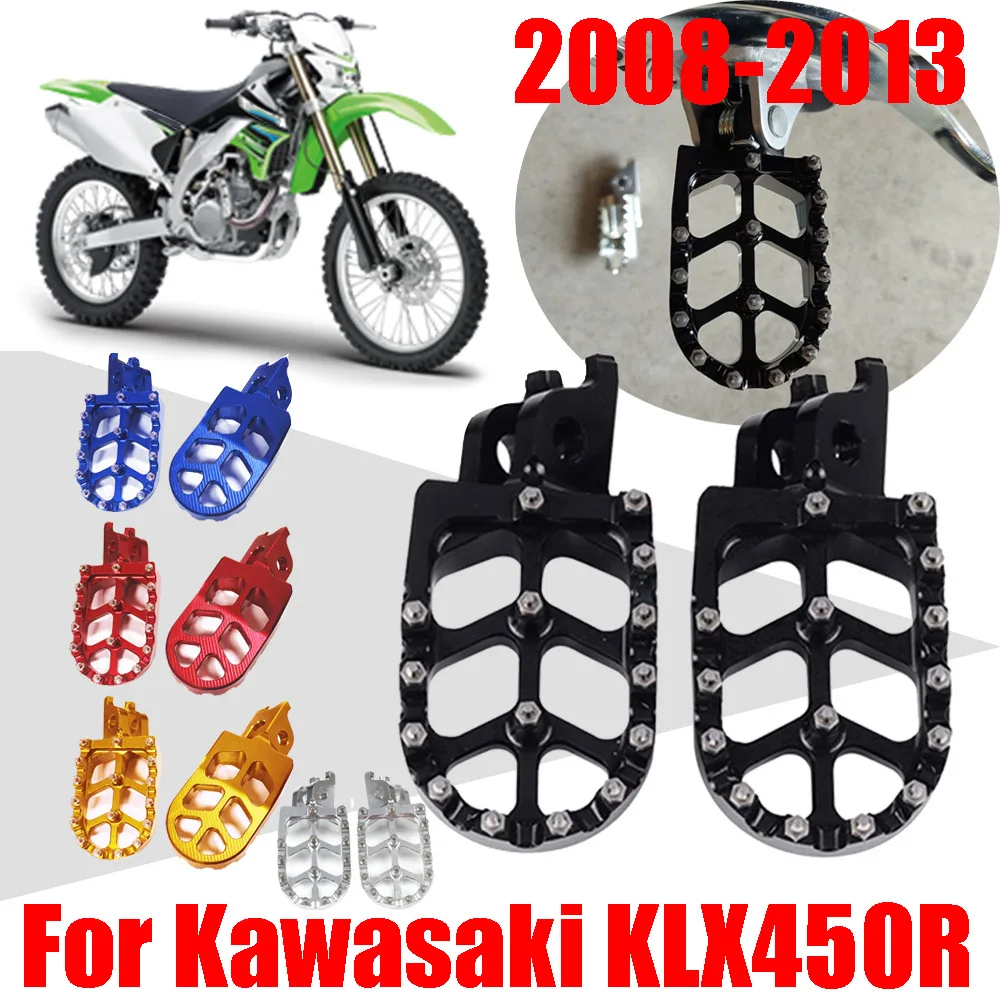 

Для Kawasaki KLX450R KLX450 KLX 450 R 450R 2008 - 2013 2012 аксессуары для мотоциклов Подножки подножки педали