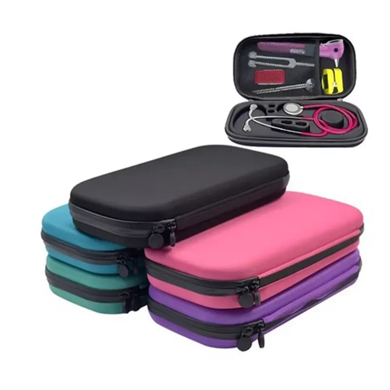 

Portable phonendoscope case EVA Hard stethoscope case Shockproof Travel Carry dustproof Storage Bag For Medical Organizer cover