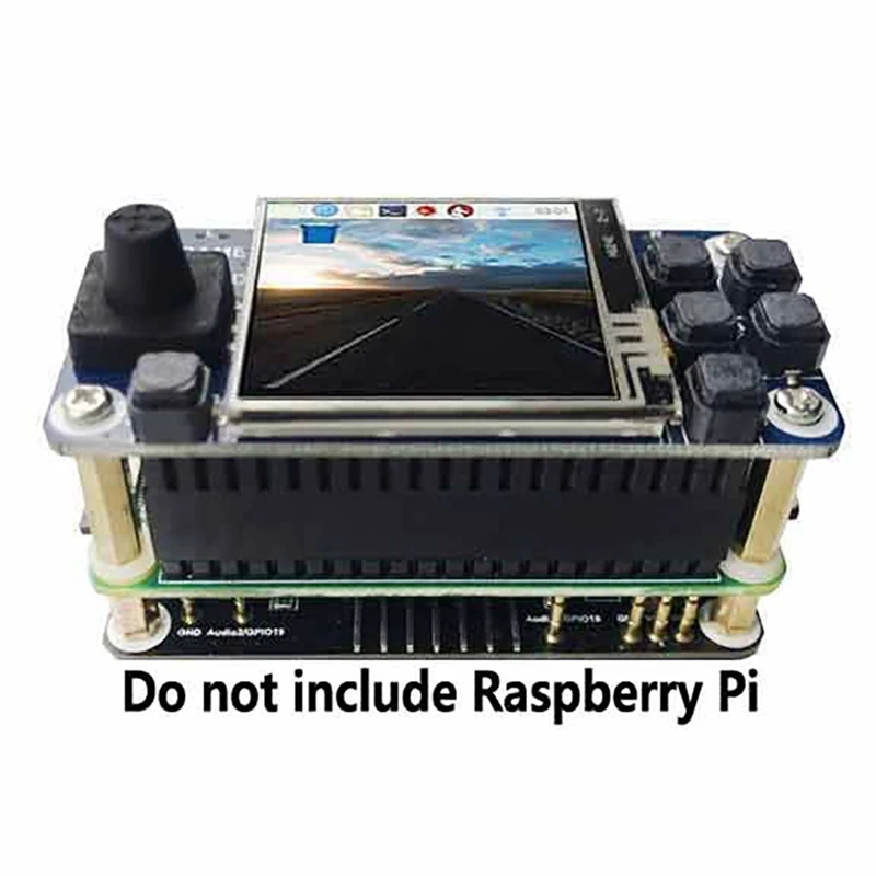 Сенсорный ЖК-экран 1 54 дюйма + акустическая карта GPIO Audio сенсорная ручка для