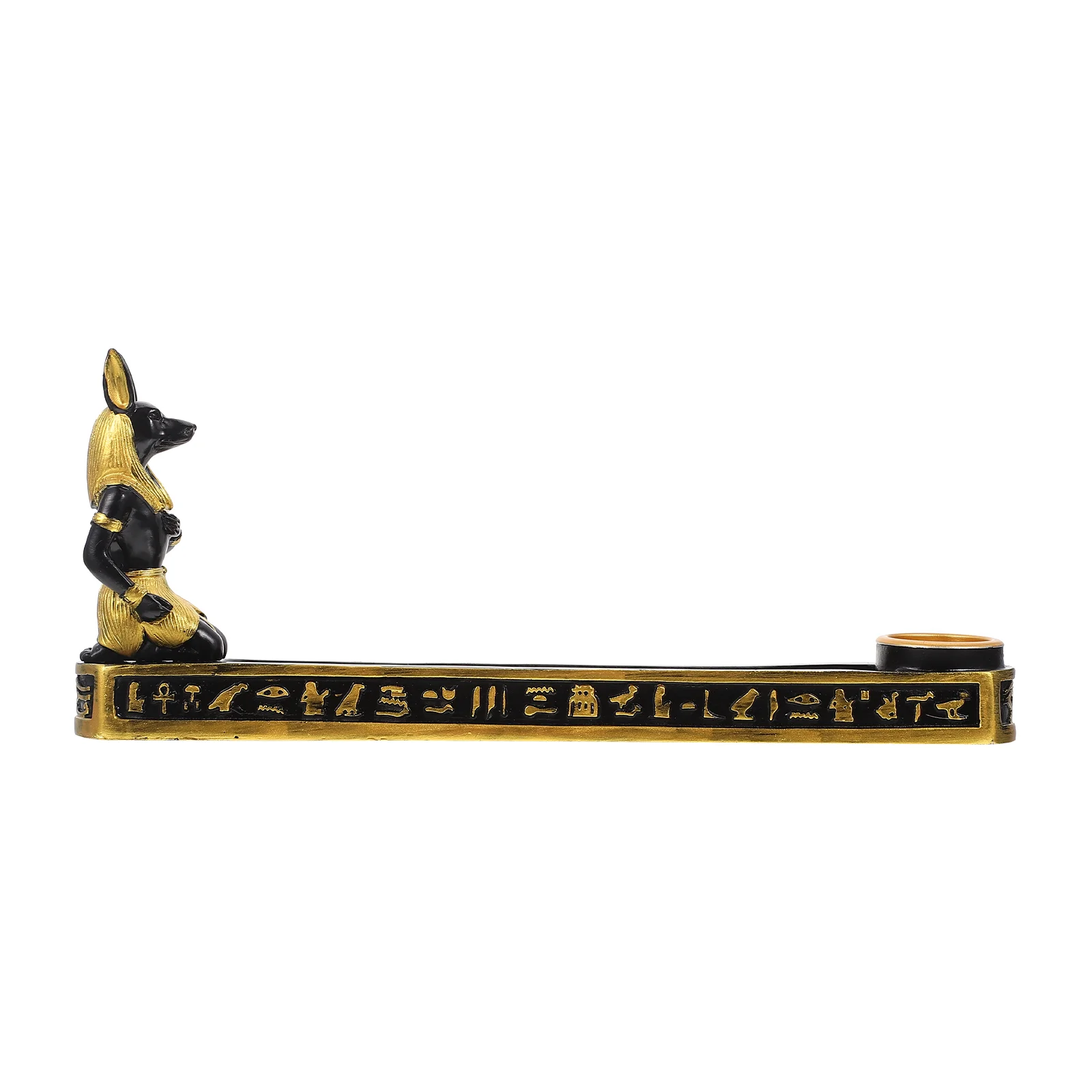 

Egypt Decoration Resin Tray Egyptian Decor Anubis Statue Desktop Stand Resin Board Frog Egyptian Decor Yoga Tray