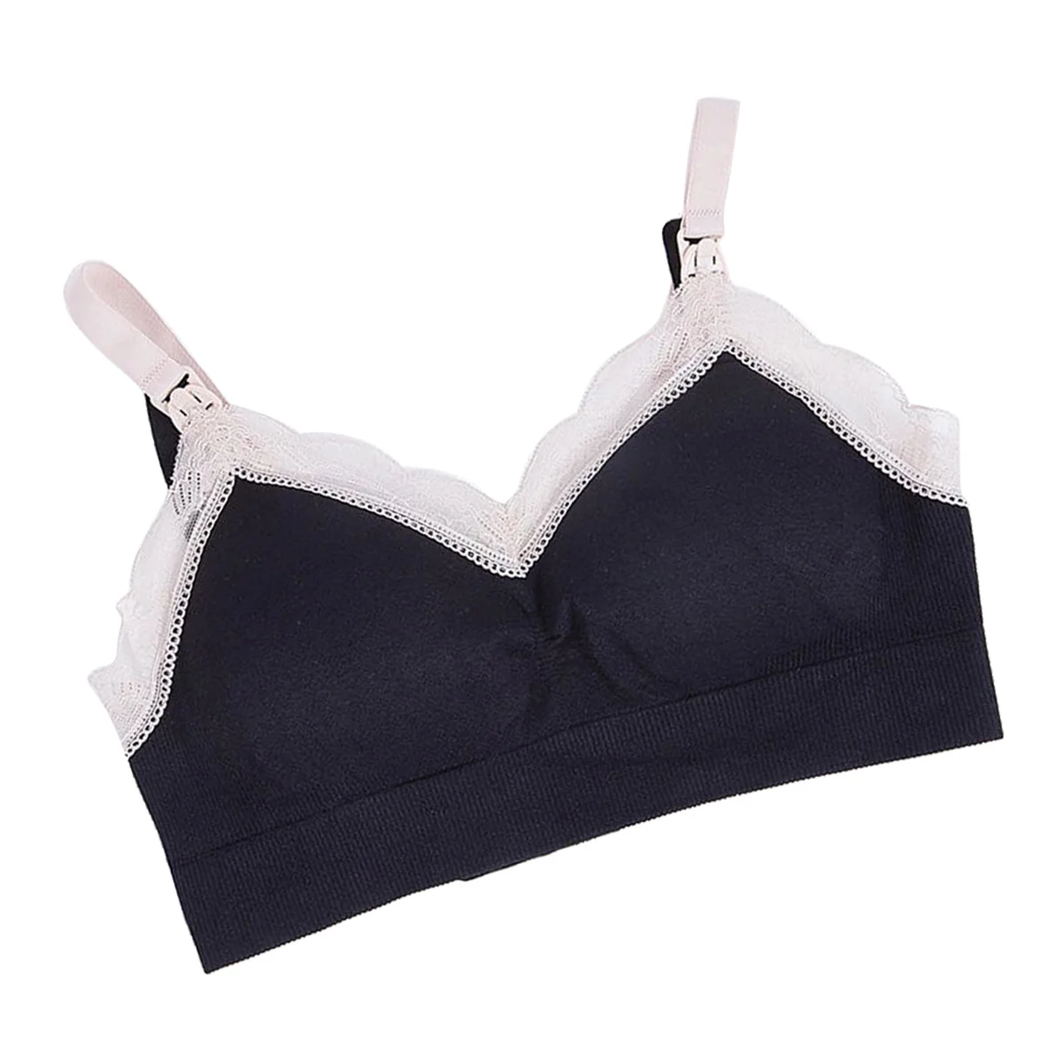 

Pregnant Women Brassiere Full Coverage Lingerie Lace Push Strappy Breastfeeding