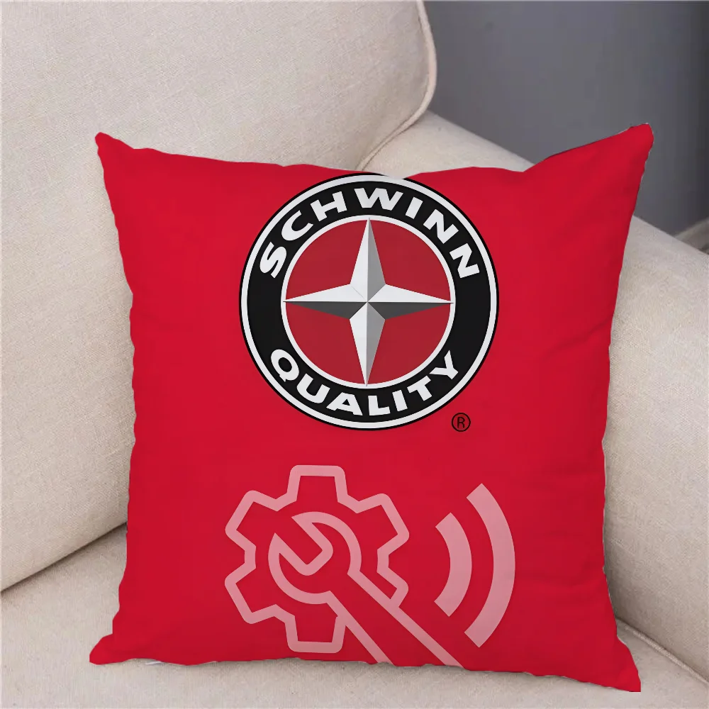 S-Schwinns экологически чистые полиэфирные хлопковые велосипедные подушки клетчатый