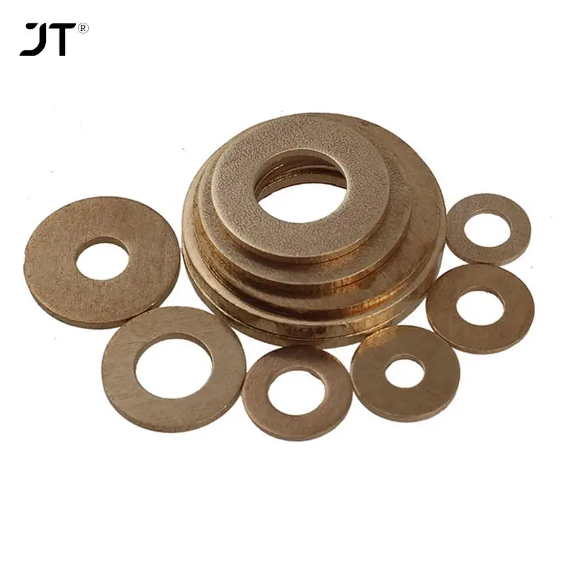 200/100/50/20/10/5/2/1Pcs GB97 Copper Washer Flat Washer M2 M2.5 M3 M4 M5 M6