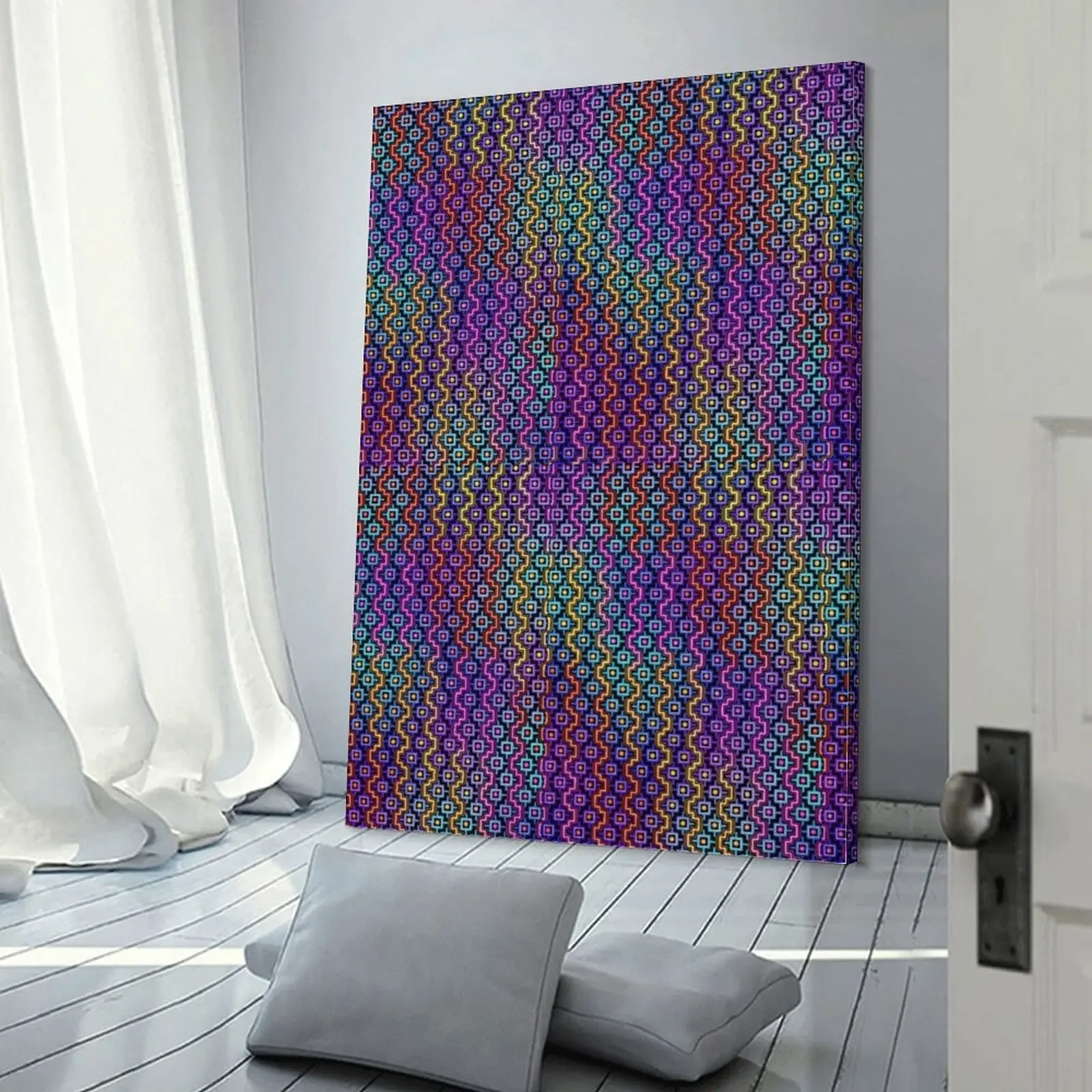 Shipibo Design Печать на холсте Современная картина