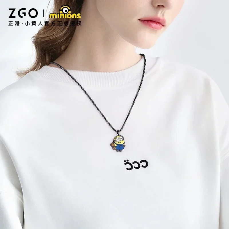 Ожерелье с медведем Тима и миньонов ZGO модные аксессуары для мальчиков подарки