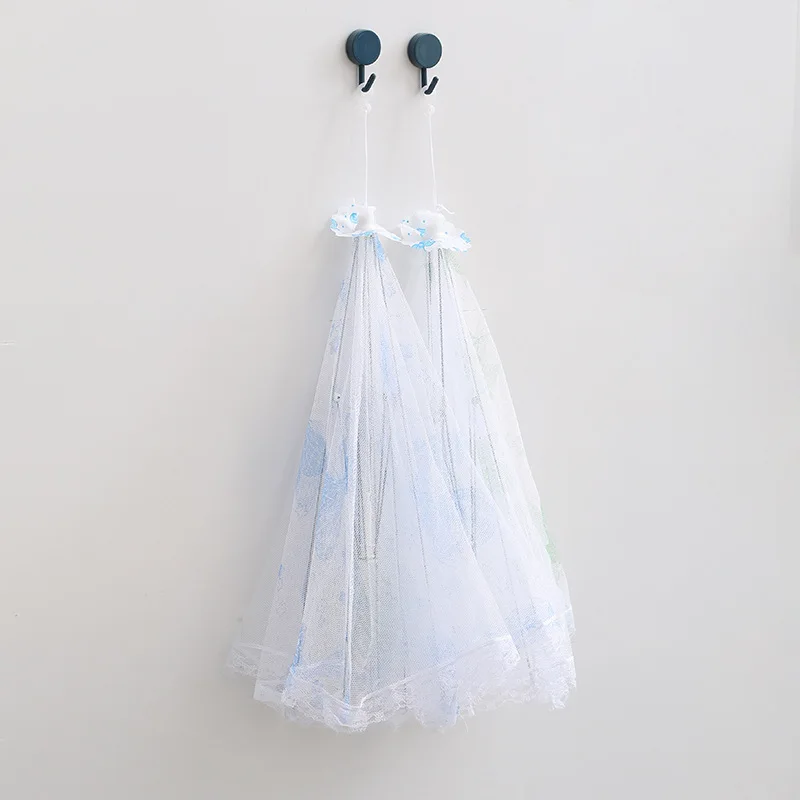 складной чехол для еды зонтик от комаров еда овощей фруктов дышащая сетчатая