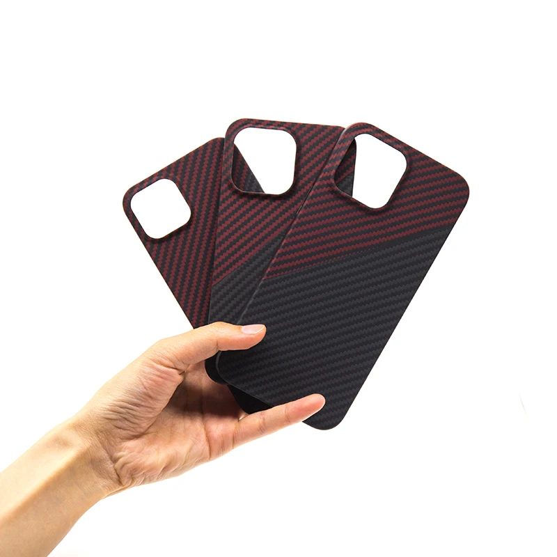 

Чехол для телефона из углеродного волокна iPhone13 Красный Черный Матовый volcano pro max Модный деловой чехол promax advanced iPhone13 из углеродного волокна