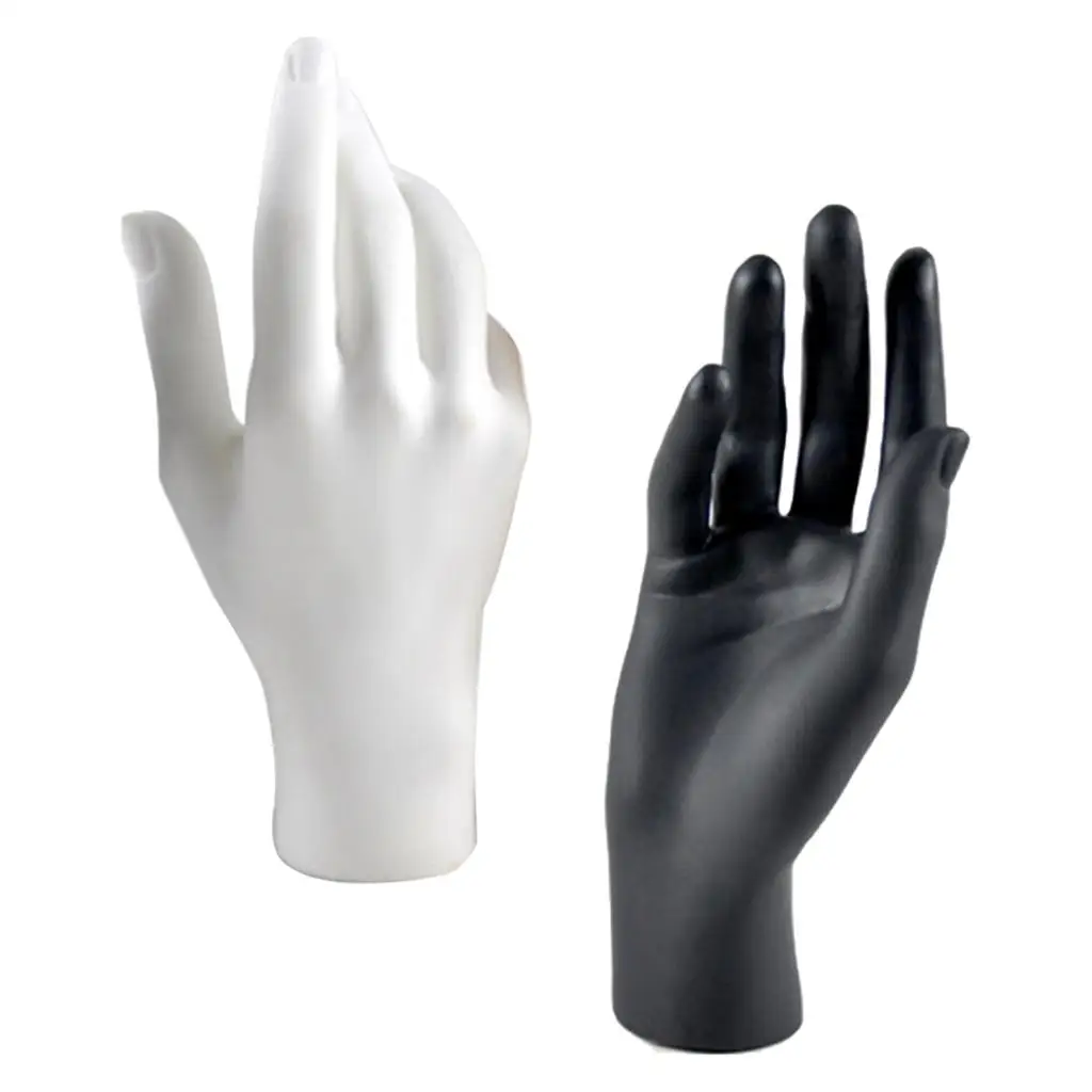 

2x Female Hand Model for Jewelry Bracelet Necklace Rings Display
