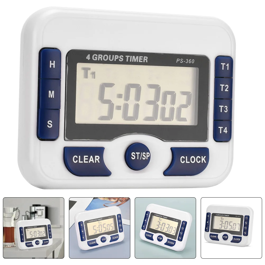 

Timer Timerskitchen Cooking Digital Kids Classroom Electronic Baking Eggs Boiling Spa Studentalarm Display Bread Countup