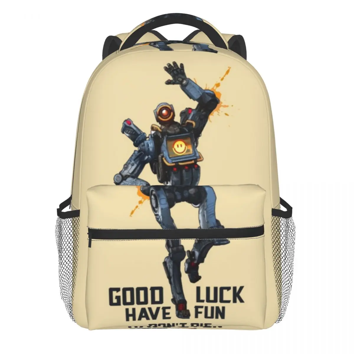 

Pathfinder Dont Die Backpack Apex legends Travel Backpacks Teen High Quality Print High School Bags Aesthetic Rucksack