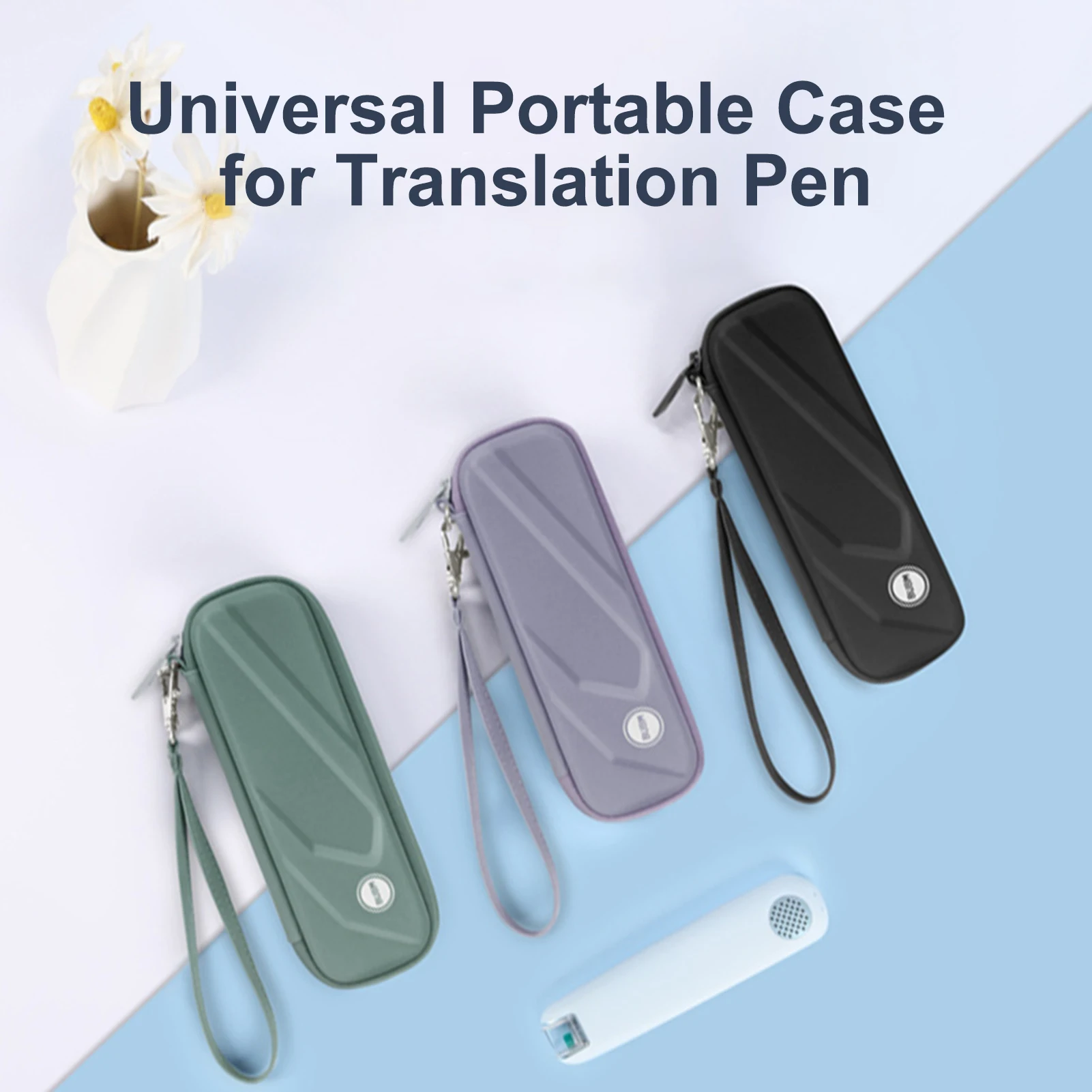 

Чехол-ручка с твердым переводным рисунком, сумка для переноски для дома, школьный чехол, держатели для зарядного кабеля, карандаш