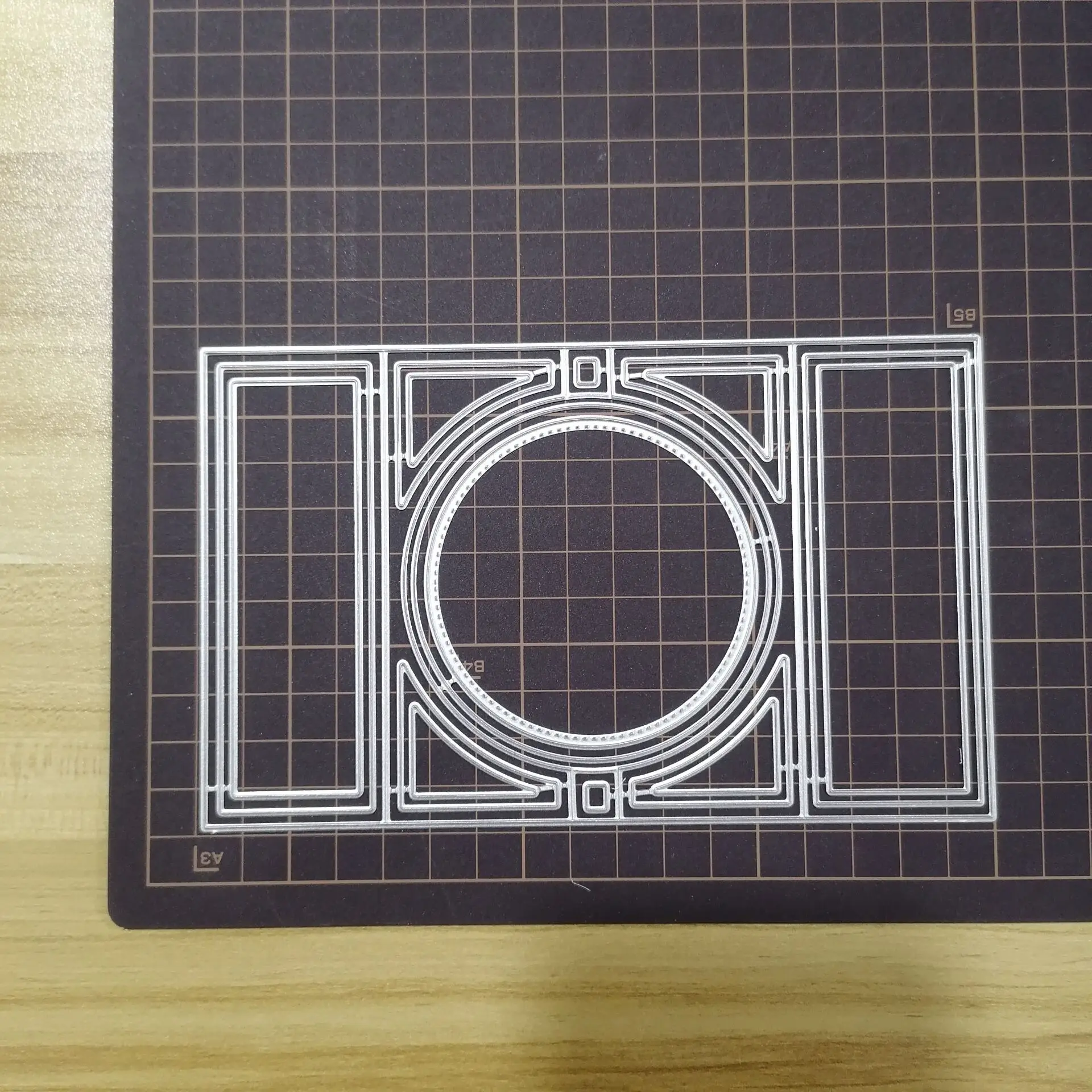 

2022 New Circle Metal Cutting Dies for Diy Scrapbooking Crafts Dies Cut Stencils Maker Photo Album Template Handmade Decoration
