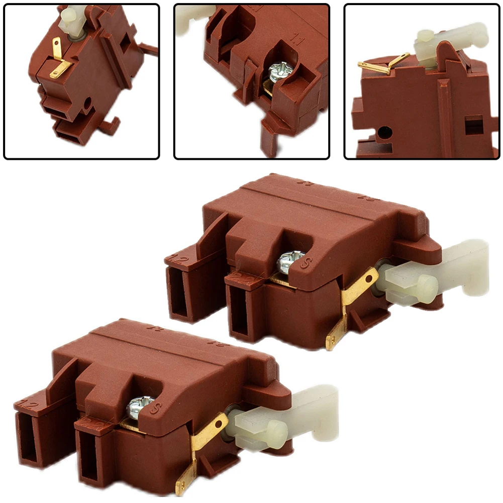 

2Pcs 4.5*3*4.5cm Straight Grinder Push Button Controller Angle Grinder Button Switch Power Tool Accessories For PWS 6-115
