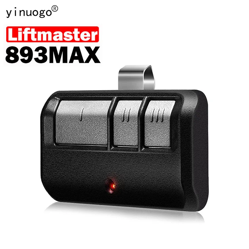 LiftMaster 893MAX пульт дистанционного управления для гаражных ворот для 891LM 893LM 81LM 82LM 83LM 84LM 91LM 92LM 94LM 96LM 310 МГц 315 МГц 390 МГц
