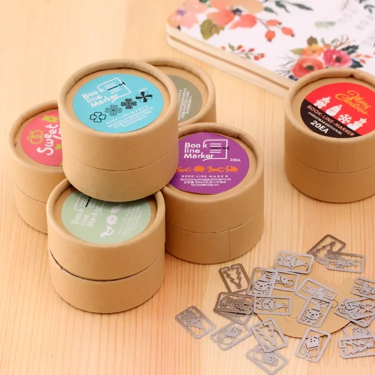 Корейские канцелярские товары в мультяшной форме мини-металлическая коробка для