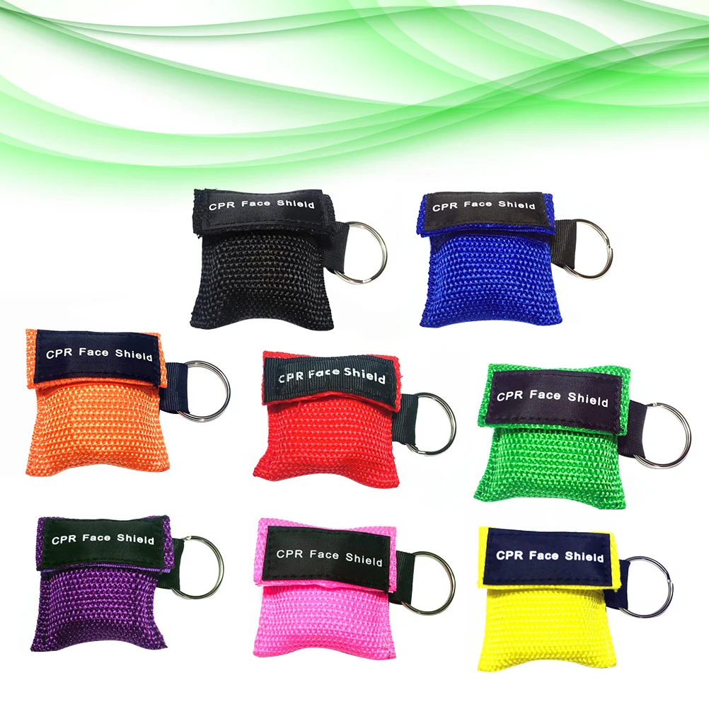 

Брелок для лица, карманное кольцо для тренировки, экстренный Аварийный барьер, товары для первого дыхания, реанимация, взрослый ребенок