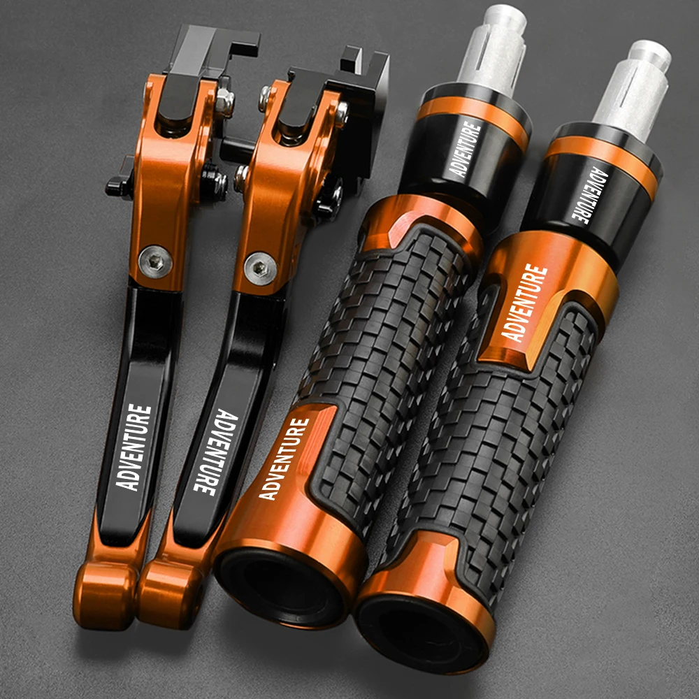 

790ADV Motorcycle Accessory For 790Adventure 790 ADVENTURE R 2017-2022 2021 Adjustable Brake Clutch Lever Handle Hand Grips Ends