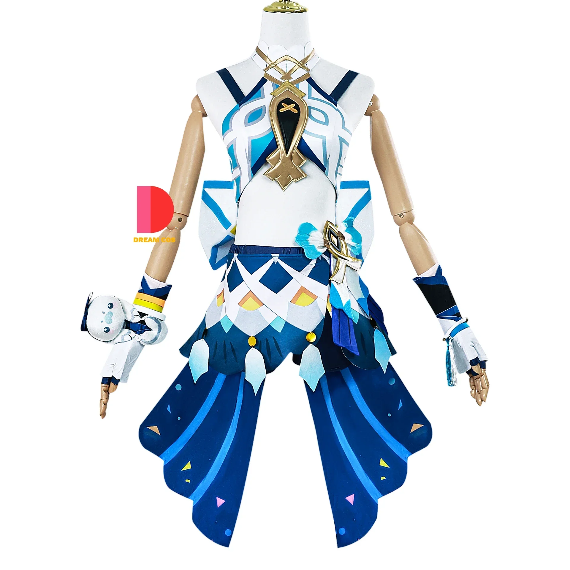 Genshin Impact Muinaa Косплей Костюм Платье Парик Аниме Ролевые игры Карнавальные