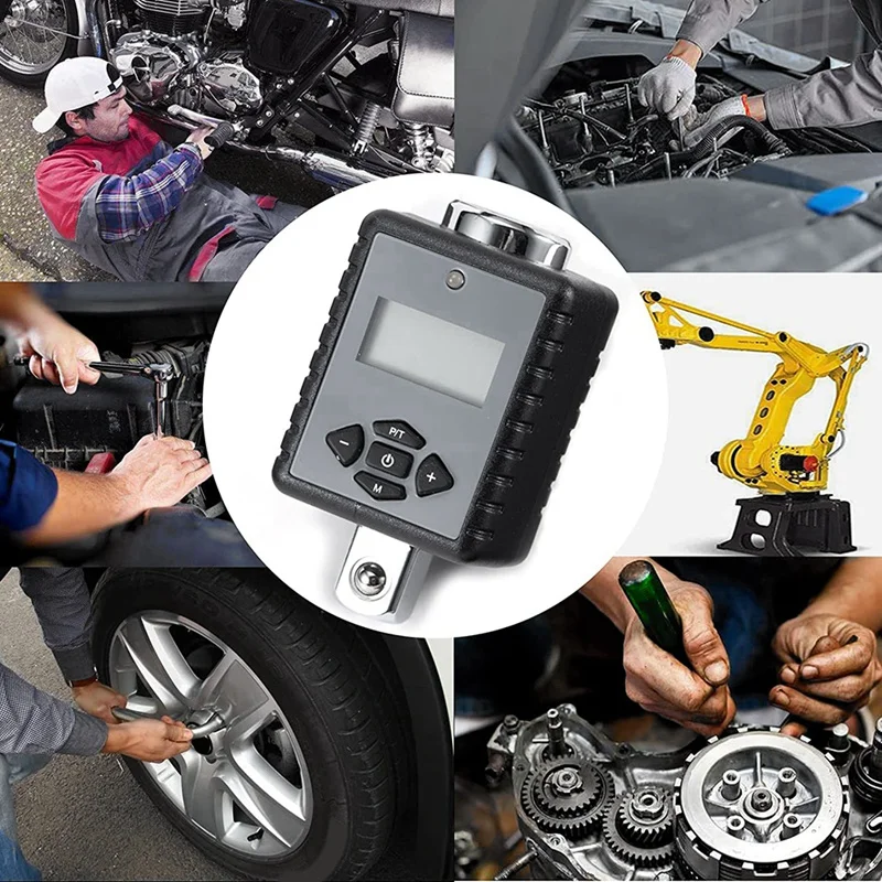 Digital Torque Wrench Gauge Electronic Tool Set