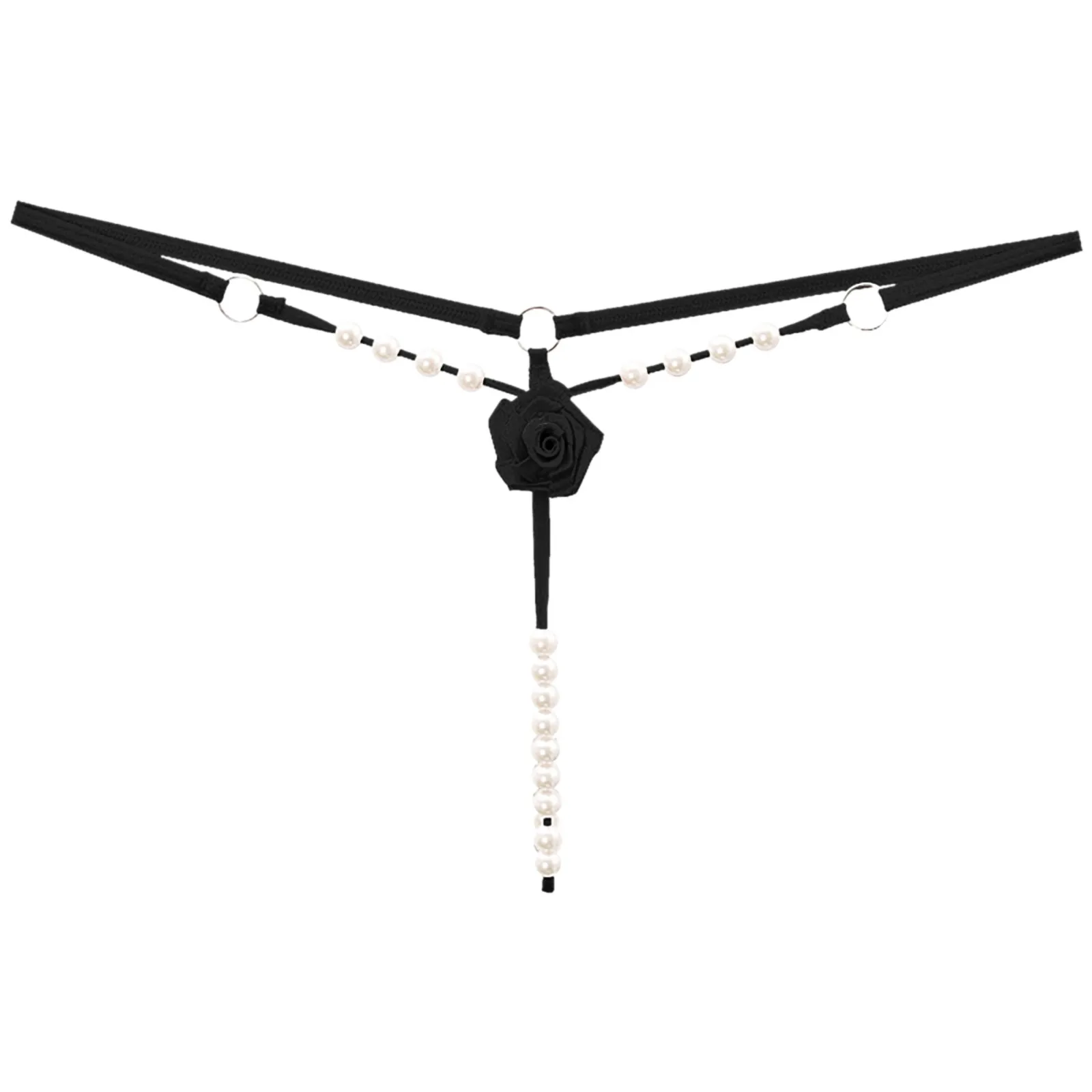 Женские открытые сексуальные трусики с вышивкой бисером ажурные стринги женские