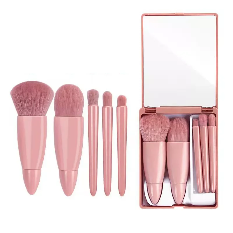 

5Pcs Makeup Brushes Tool Set Cosmetic Powder Eye Shadow Foundation Blush Blending Make Up Brush Maquiagem