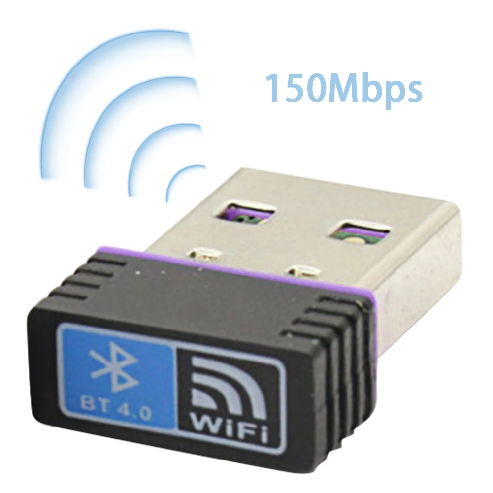 

Портативный сетевой приемник, 4.0 Беспроводные USB-аксессуары, два режима, 2 в 1, ПК, ноутбук, 150 Мбит/с, мини Wi-Fi адаптер для дома