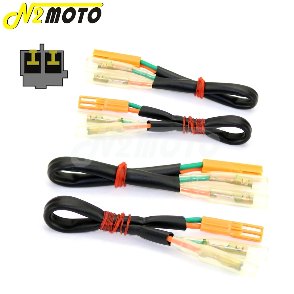 Переходник поворотника для мотоцикла, разъем провода индикатора OEM для Honda CBR600RR CBR1000RR CB650F CB500F CB500X CBR500R