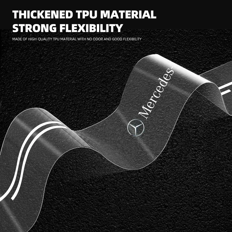 Автомобильная наклейка на багажник заднего бампера Защитная Наклейка для Mercedes