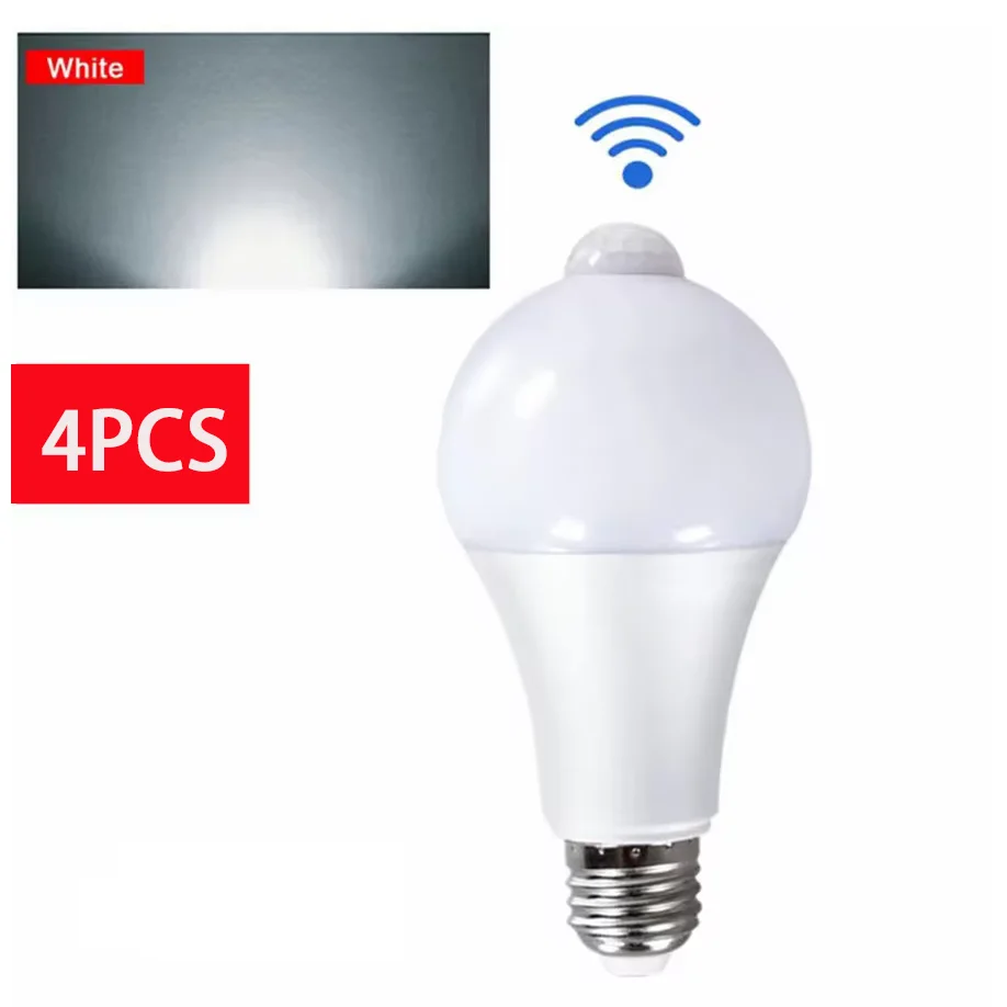 

Набор из 4 светодиодных датчик движения ламп 15W/18W