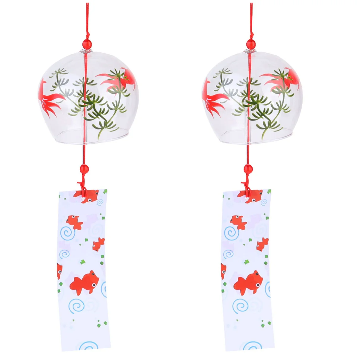 

Wind Chimes Japanese Chime Glass Bells Bell Garden Romantic Hanging Car Shui Fengdécor Decorative Furin Ornament Windchime