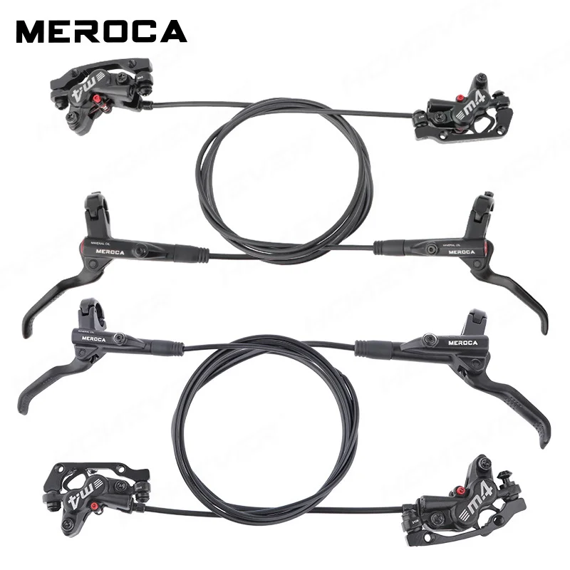 MEROCA M4 велосипедный Mtb тормозной Гидравлический дисковый тормоз 160 мм ротор MTB