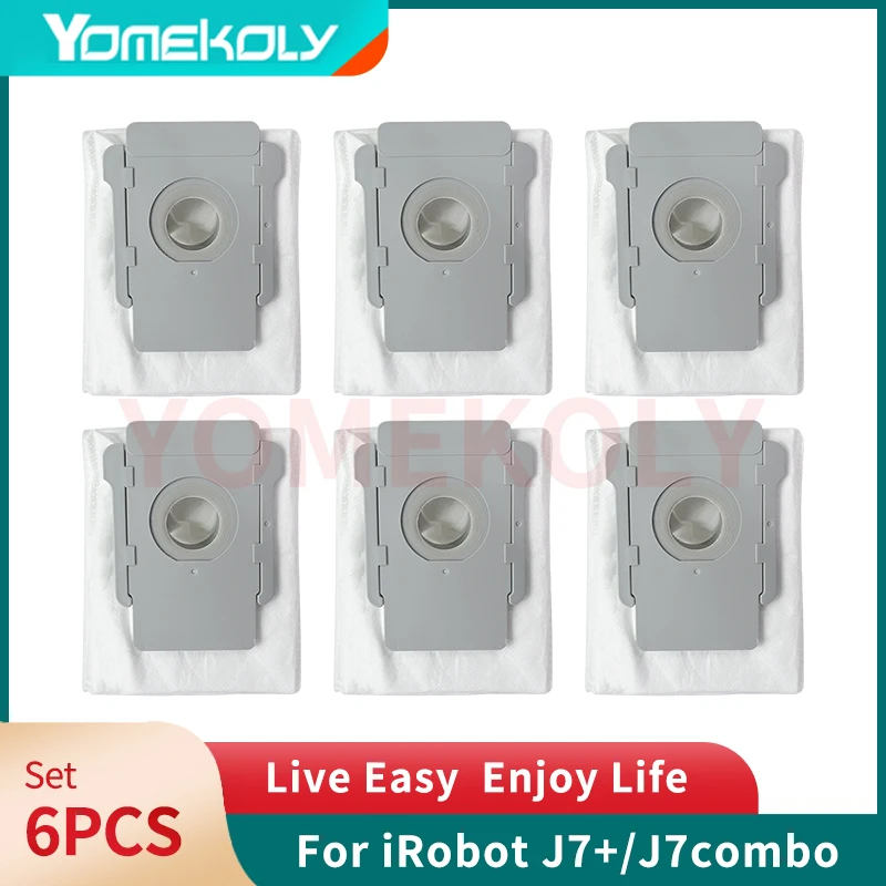 

For IRobot Roombo I7/ S9/ J7 Combo Series Dust Bag Vacuum Cleaner Robot Replacement Accessories Cleansing Appliances Parts