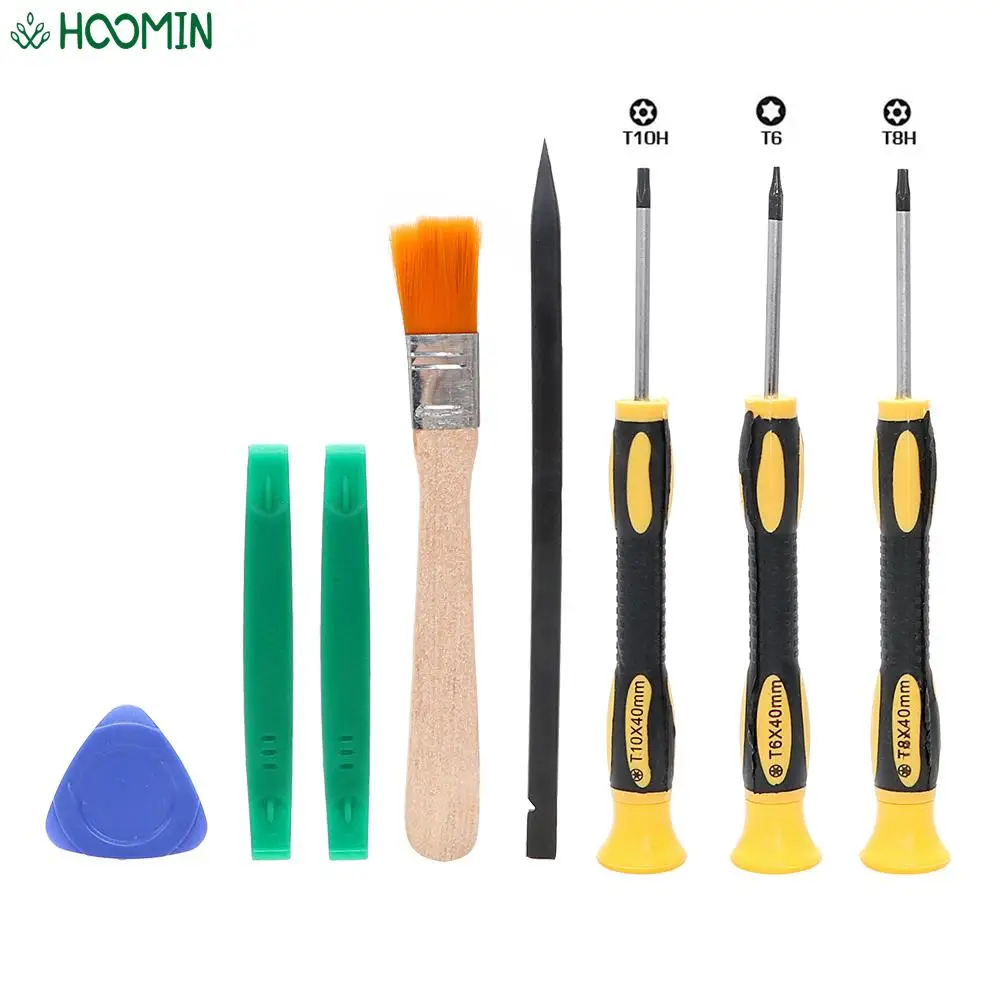 8 шт./компл. отвертка Torx T8 T6 T10 H35 для Xbox One Xbox 360 PS3 PS4 набор инструментов для открытия отвертка Набор инструментов для ремонта