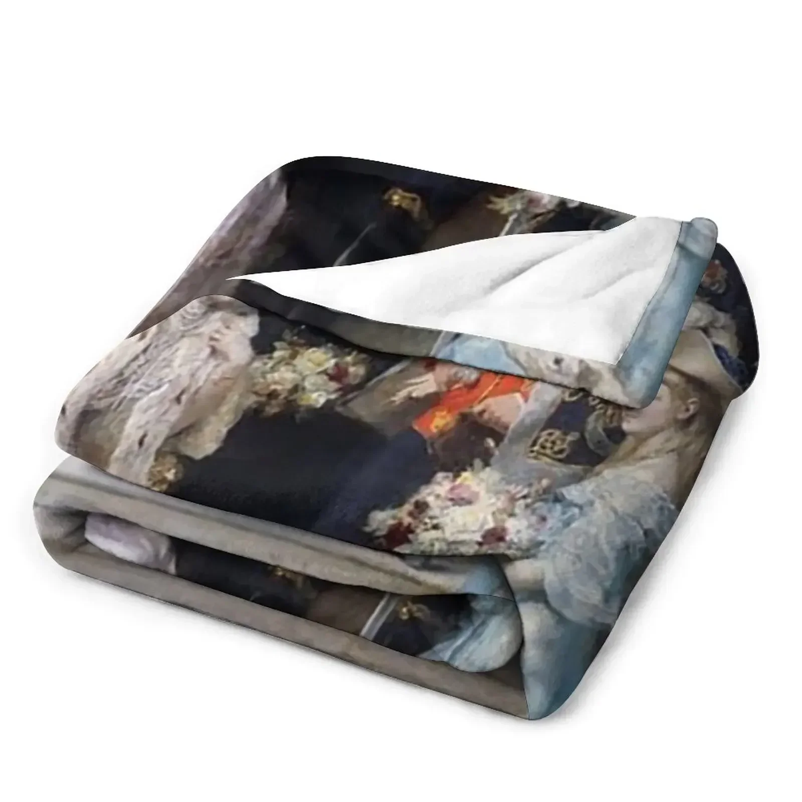 Серебряное одеяло Kaiser Wilhelma на годовщину свадьбы 19086 персонализированные