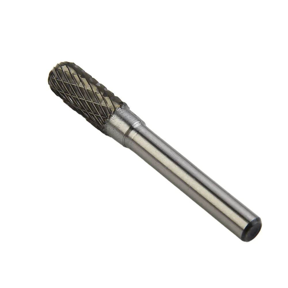 

8mm Double Cut Tungsten Carbide Rotary File Burr Milling Cutter 6mm Shank Metal Grinding Grinding Engraving Tool