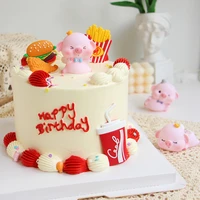 creative cute cake decoration little flying pig childrens happy birthday party cake topper decoration children anniversary