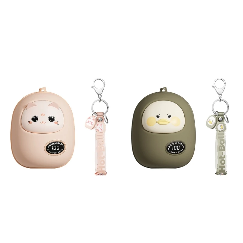 

Карманная грелка для рук, зарядка сокровищ, мультяшная мини-портативная мощность, милая челночная поставка