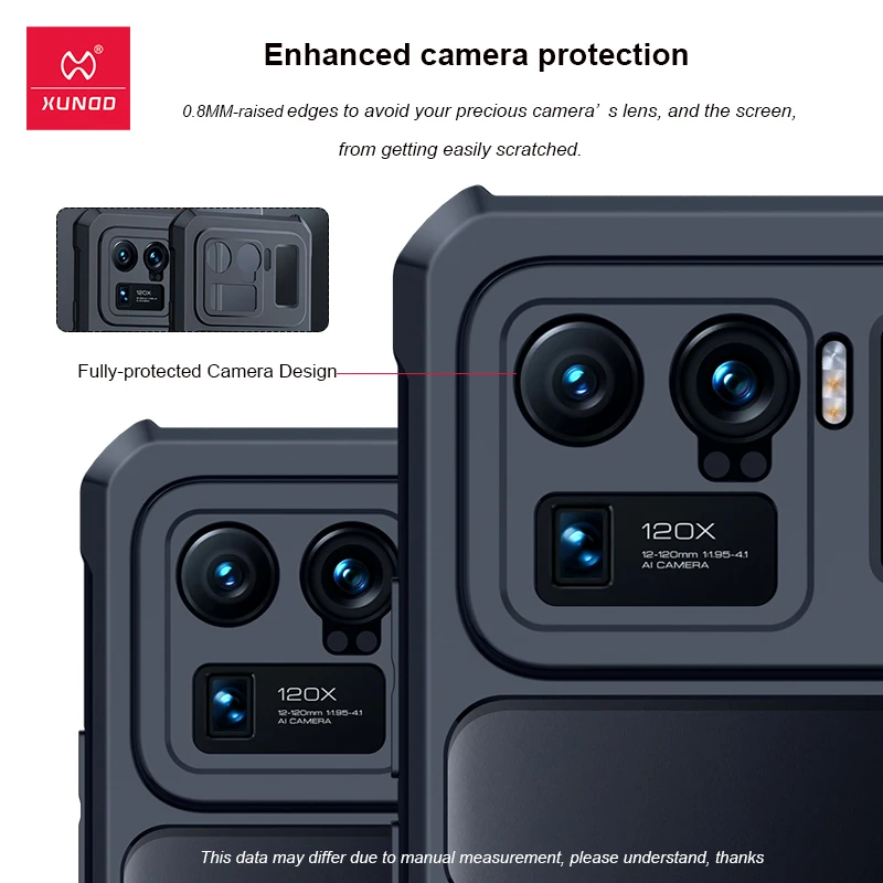 For Xiaomi Mi 11 Ultra Case, Xundd Airbag Case, For Xiaomi Mi11 Ultra Cover, Transparent Protective Shockproof Bumper Cover