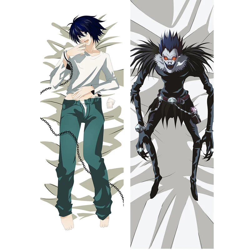Аниме Death Note Cool L.Lawliet Dakimakura обнимающая подушка для тела Чехол реквизит