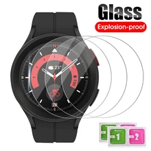 9H Tempered Glass for Samsung Galaxy Watch 4 5 40/44mm Classic 42/46mm Watch 3 41/45mm Pro Anti Scrach Film HD Screen Protectors