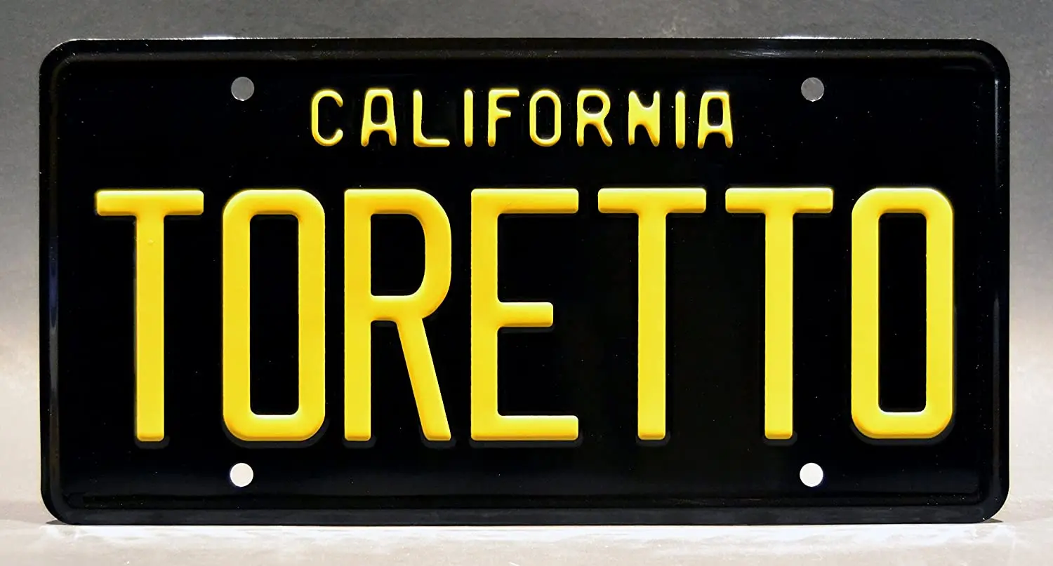 

Celebrity Machines Fast & Furious | Toretto + RNO 263 | Metal License Plates