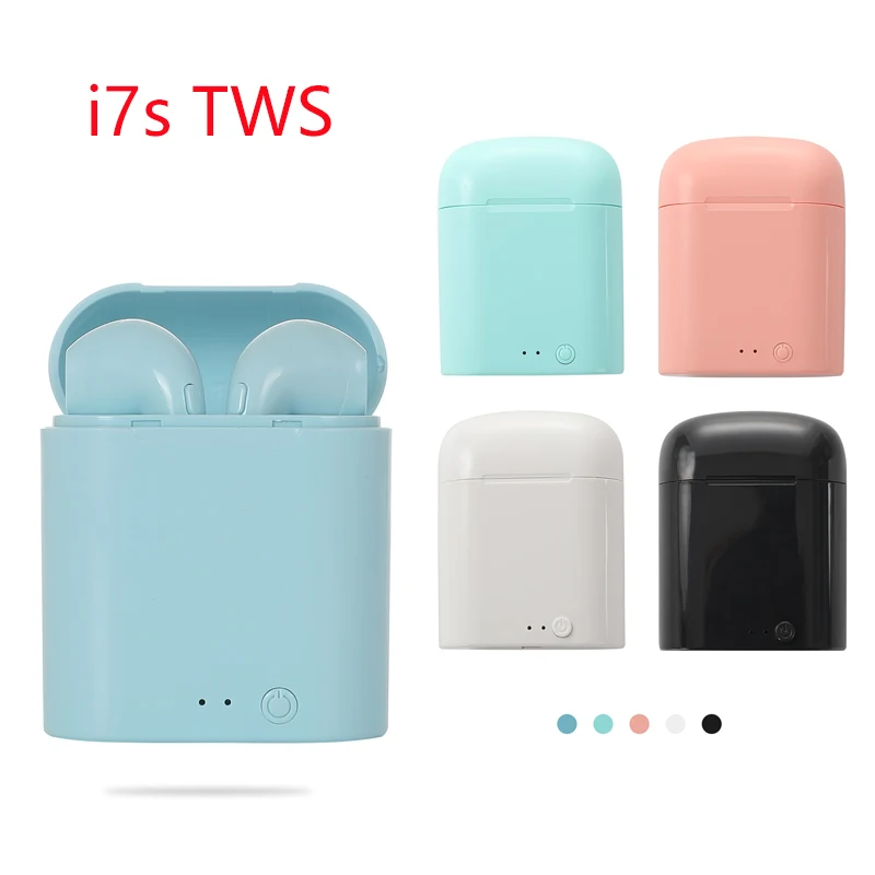 

i7 TWS Wireless Headphones Bluetooth 5.0 Earphones i7s Mini Style Earphones Sports Handsfree Headset In-Ear Stereo Earbuds new