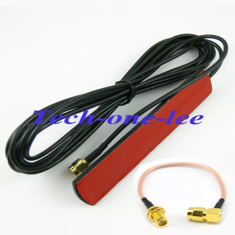 

2dbi - 3dbi gsm 824-960Mhz 1710-1990Mhz GSM antenna SMA plug male 1.5M Cable+ SMA Male to SMA Female 15cm RG316 Pigtail Cable
