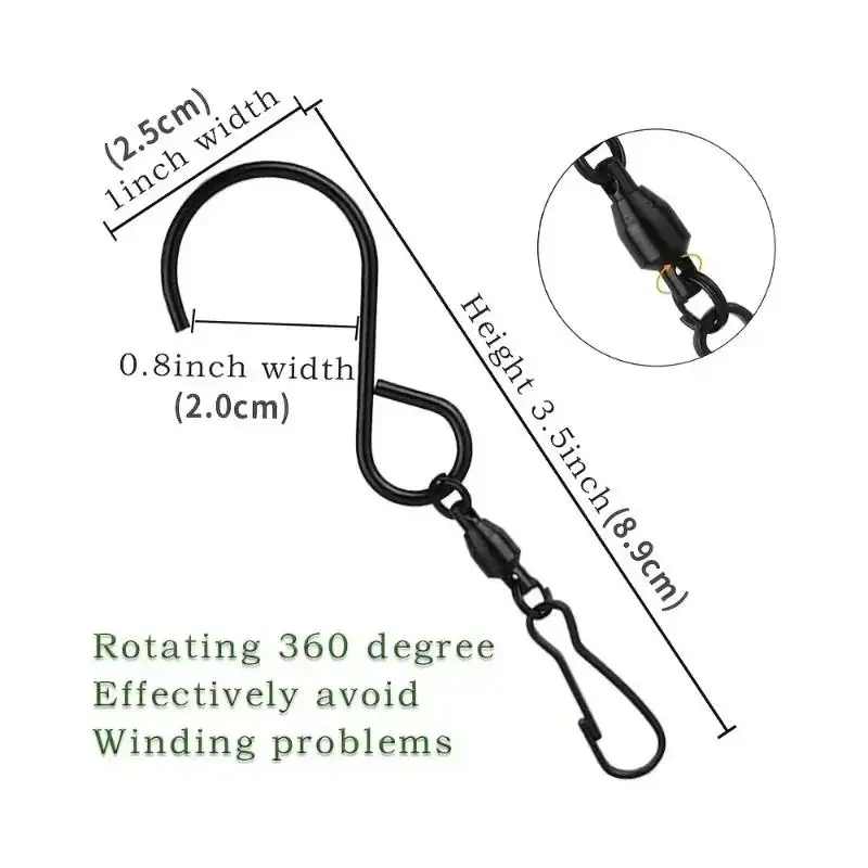 Полезные Популярные 8 шт. поворотные Крючки-зажимы для подвешивания ветровых